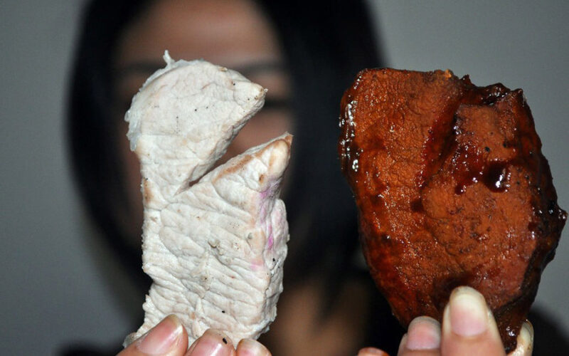 Фотография: Как в Китае подделывают мясо №1 - BigPicture.ru