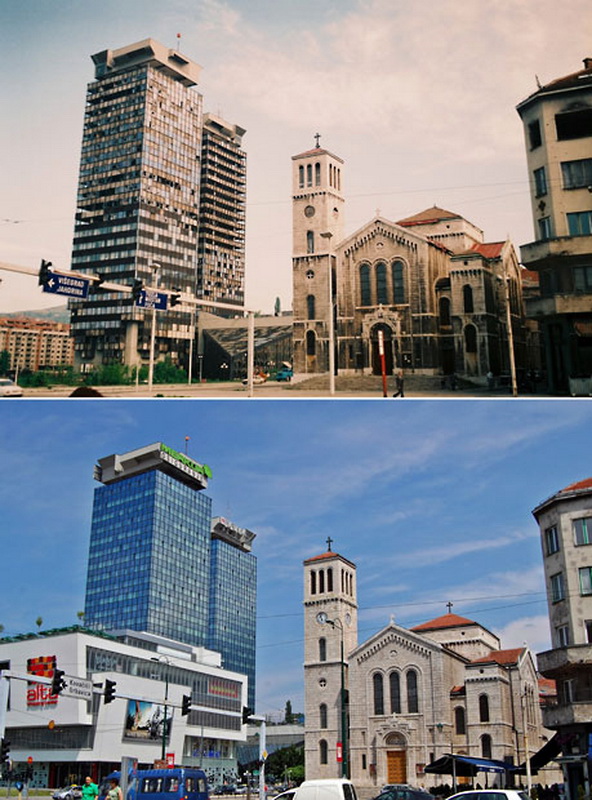 Фотография: Сараево тогда и сейчас №11 - BigPicture.ru