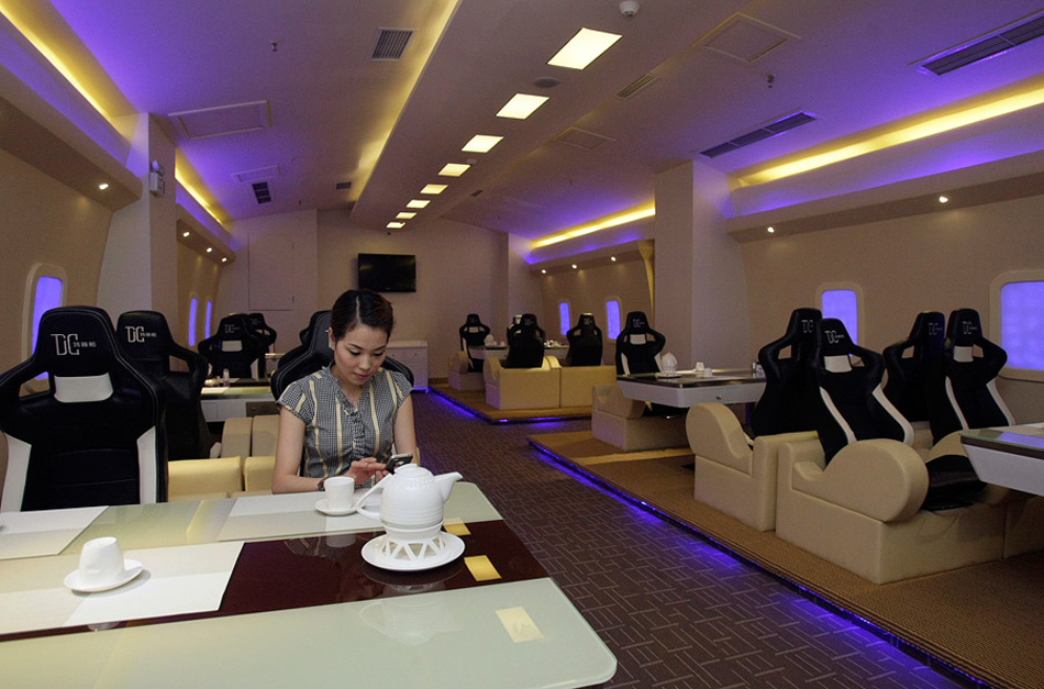 Фотография: Тематический ресторан Airbus A380 в Китае №10 - BigPicture.ru