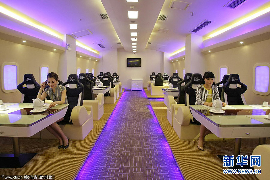 Фотография: Тематический ресторан Airbus A380 в Китае №12 - BigPicture.ru