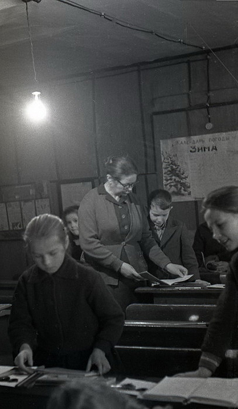 Фотография: Школа в советской деревне 1964 год №15 - BigPicture.ru