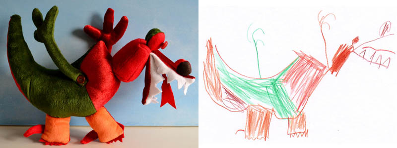Фотография: Игрушки, созданные по рисункам детей №20 - BigPicture.ru