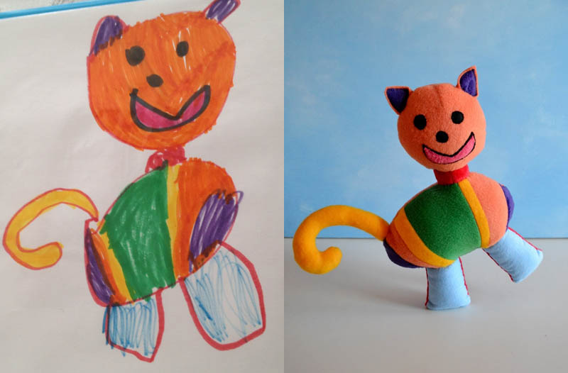 Фотография: Игрушки, созданные по рисункам детей №21 - BigPicture.ru