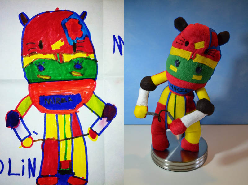 Фотография: Игрушки, созданные по рисункам детей №3 - BigPicture.ru