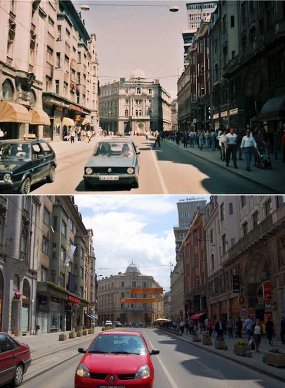 Фотография: Сараево тогда и сейчас №6 - BigPicture.ru