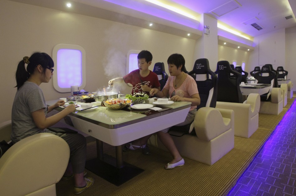 Фотография: Тематический ресторан Airbus A380 в Китае №6 - BigPicture.ru