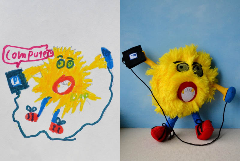 Фотография: Игрушки, созданные по рисункам детей №7 - BigPicture.ru