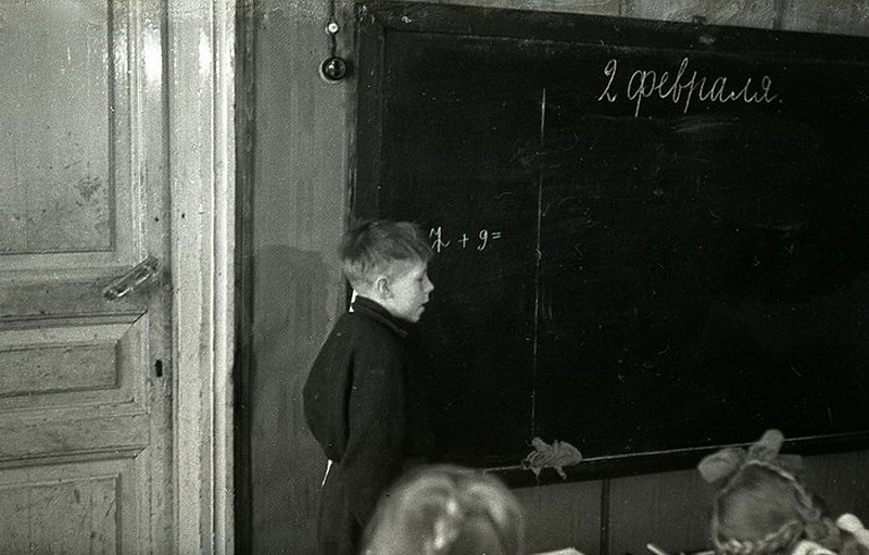 Фотография: Школа в советской деревне 1964 год №7 - BigPicture.ru