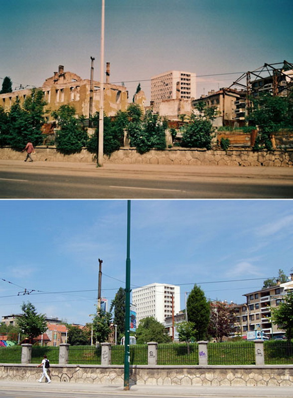 Фотография: Сараево тогда и сейчас №9 - BigPicture.ru