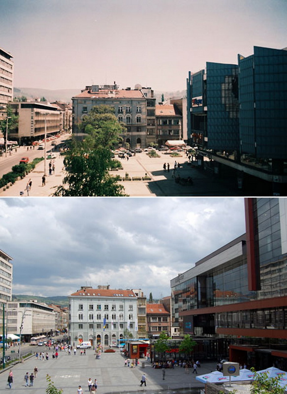 Фотография: Сараево тогда и сейчас №10 - BigPicture.ru