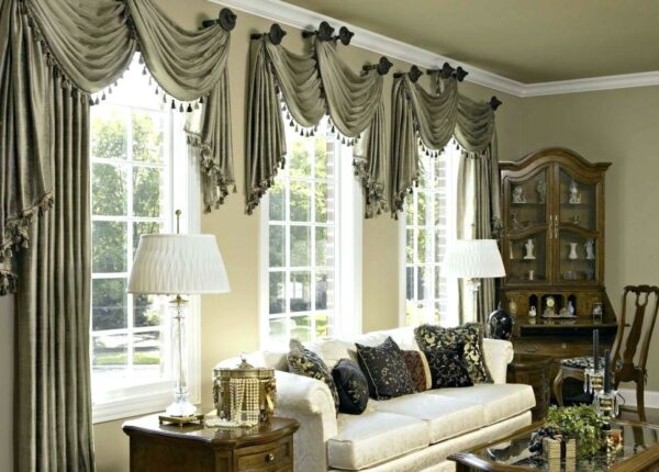 Важные советы для выбора дизайна штор для гостиной