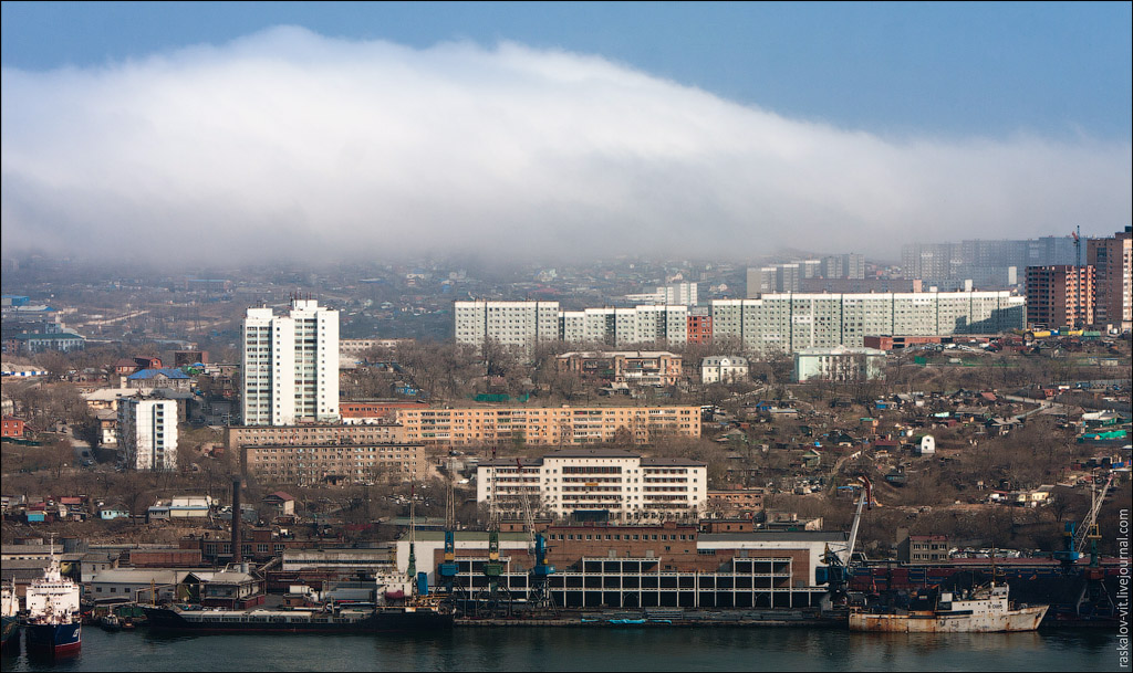 Фотография: Самые головокружительные фотографии Владивостока от московских руферов №34 - BigPicture.ru