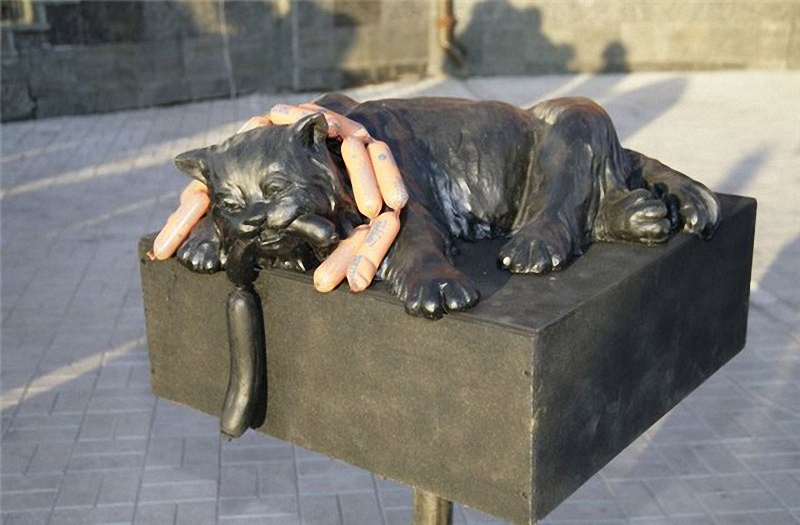 Фотография: Скульптуры и памятники кошкам №3 - BigPicture.ru
