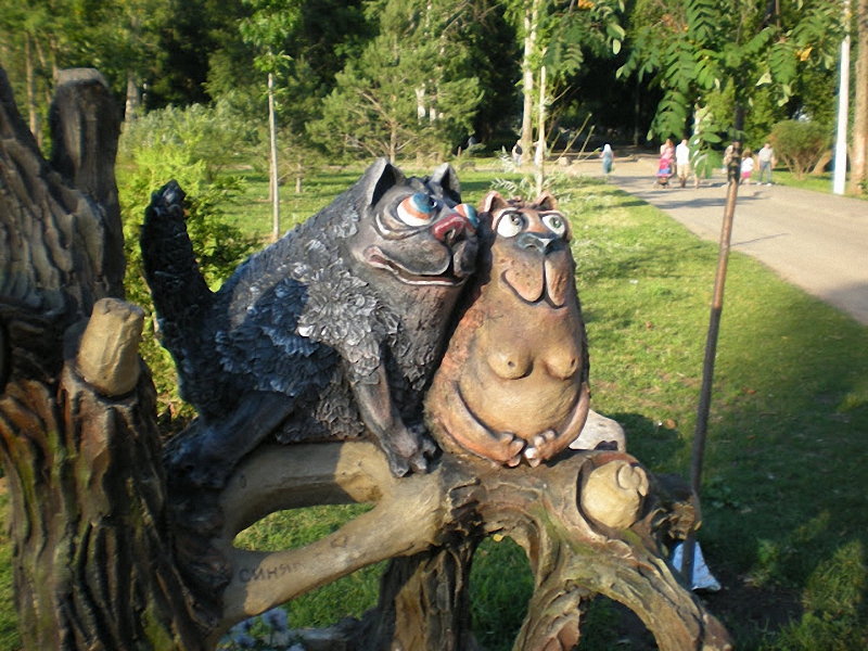 Фотография: Скульптуры и памятники кошкам №33 - BigPicture.ru