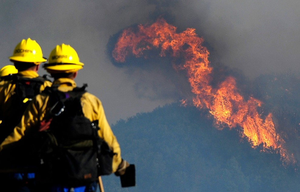 Фотография: Лесные пожары на западе США №2 - BigPicture.ru