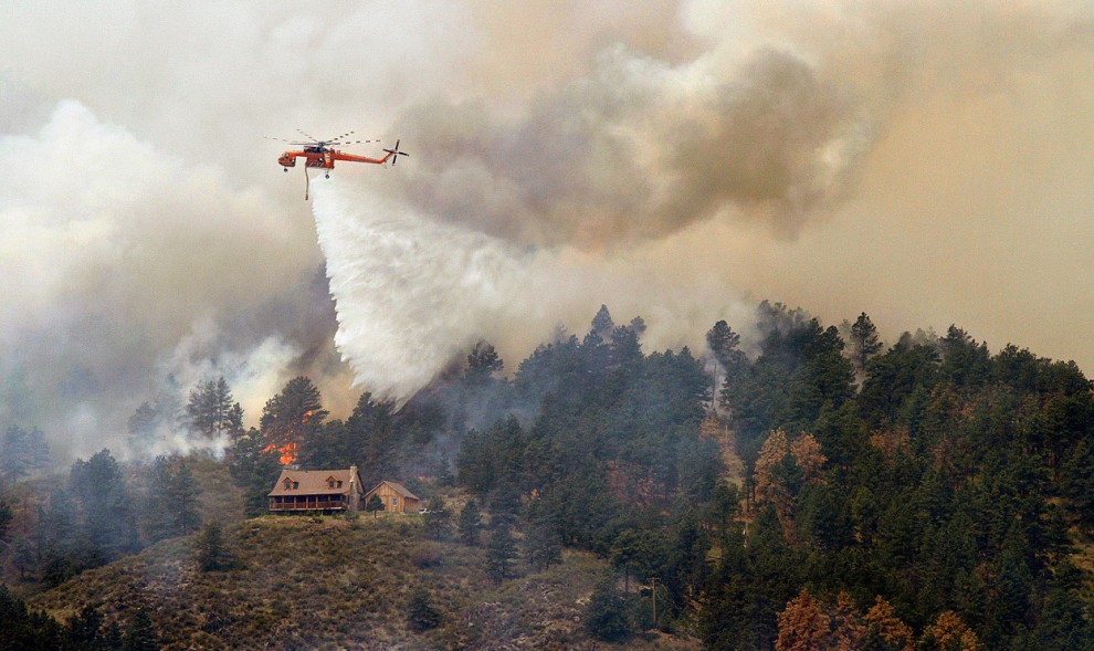 Фотография: Лесные пожары на западе США №19 - BigPicture.ru