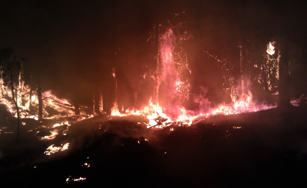 Фотография: Лесные пожары на западе США №28 - BigPicture.ru
