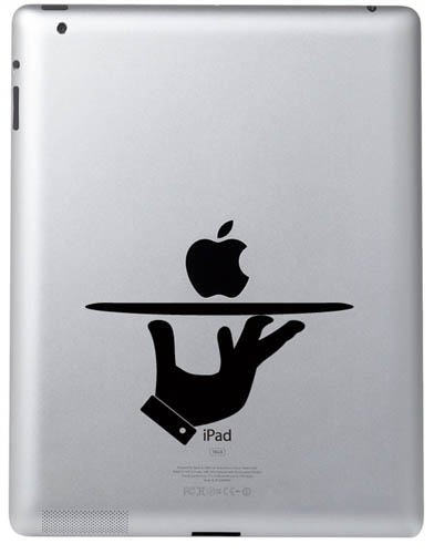 Фотография: 33 креативных наклейки на ваш iPad №30 - BigPicture.ru