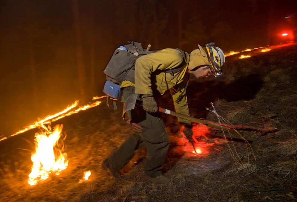 Фотография: Лесные пожары на западе США №4 - BigPicture.ru