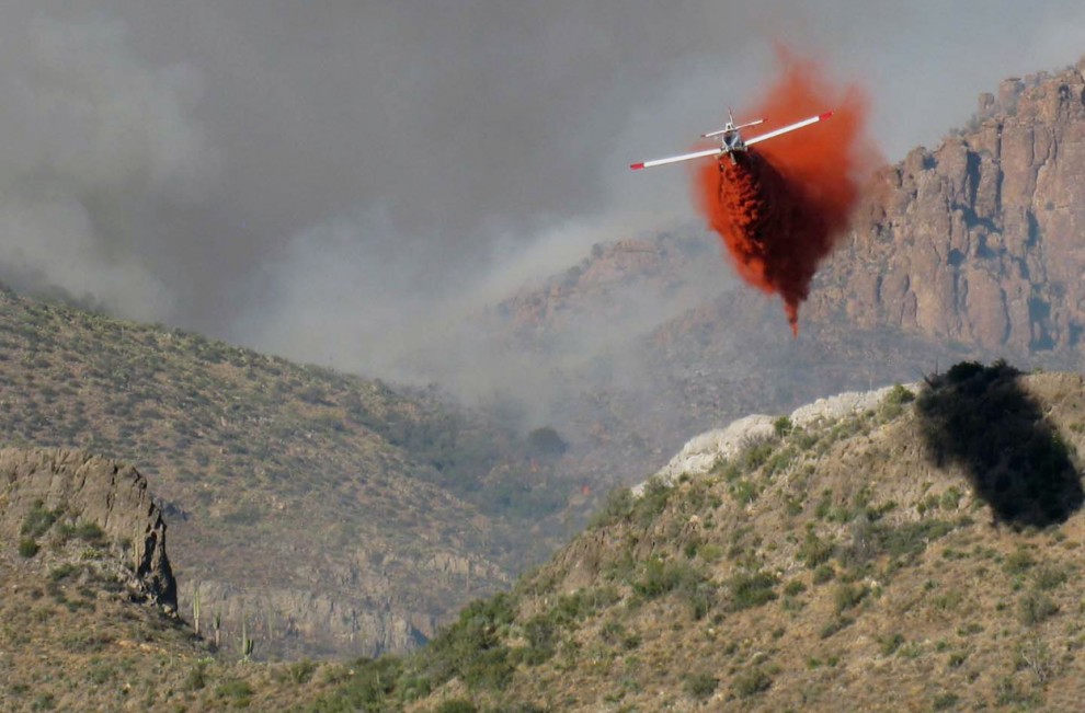 Фотография: Лесные пожары на западе США №7 - BigPicture.ru