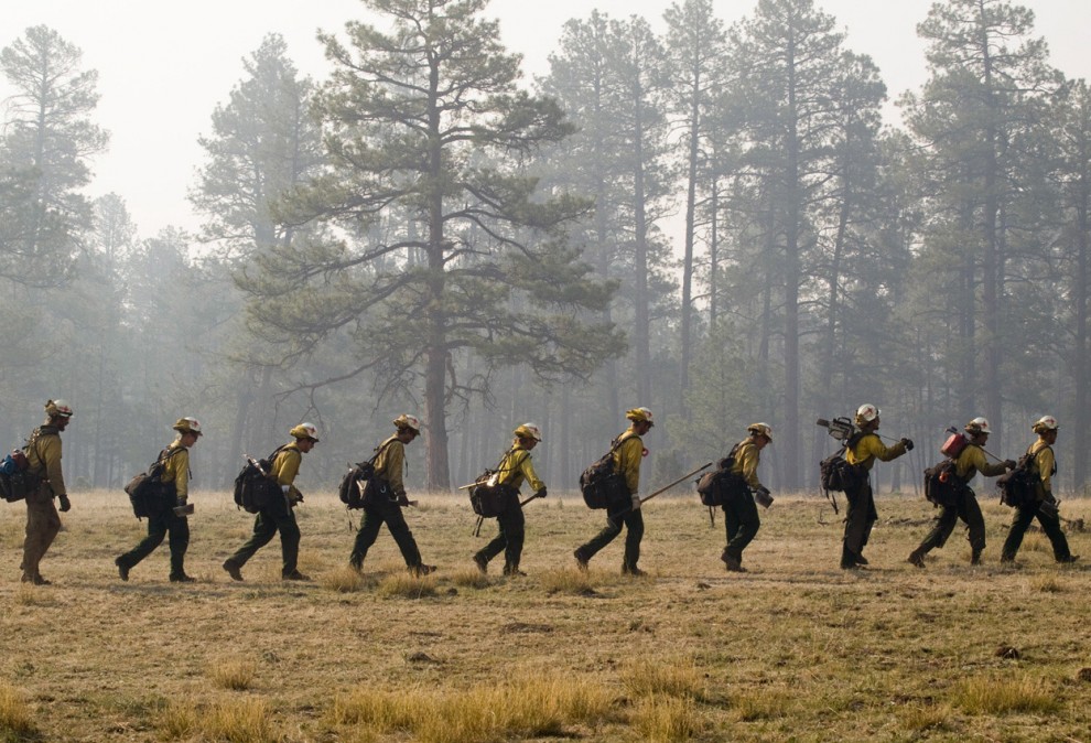 Фотография: Лесные пожары на западе США №8 - BigPicture.ru