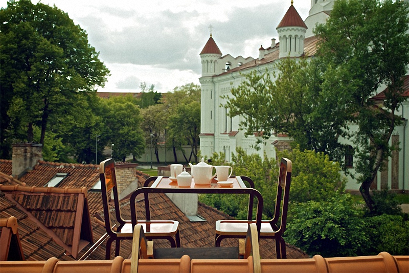 Фотография: Завтрак на крыше №1 - BigPicture.ru