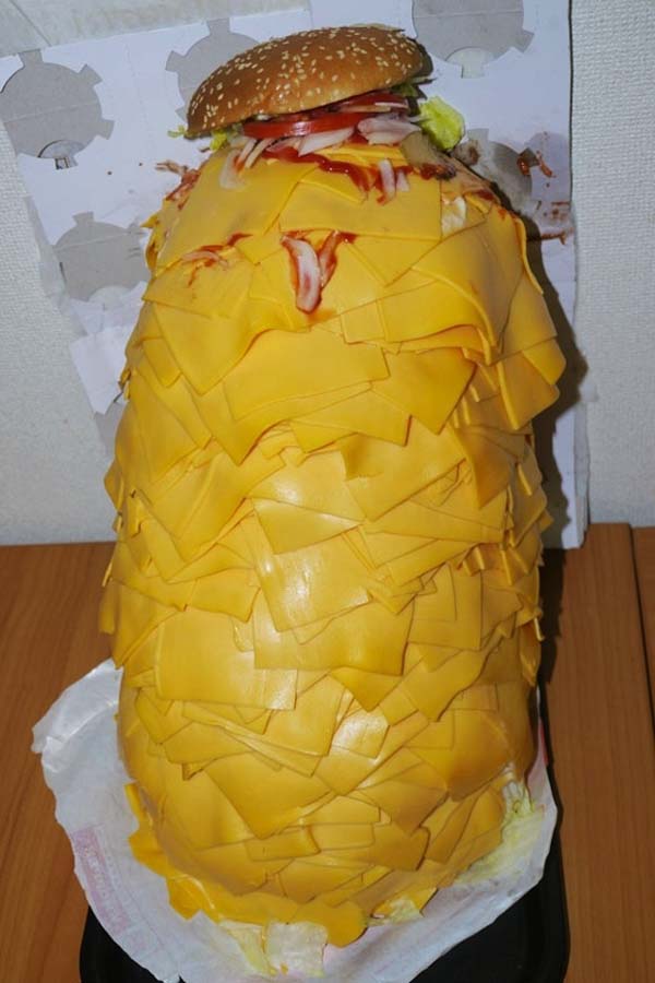 Фотография: Чизбургер с сотней ломтиков сыра №2 - BigPicture.ru