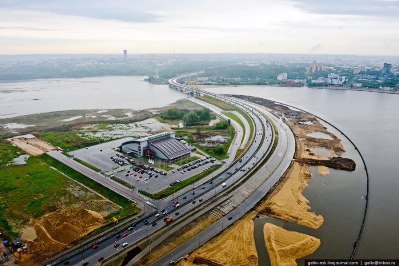 Казань с вертолёта: Объекты Универсиады • НОВОСТИ В ФОТОГРАФИЯХ