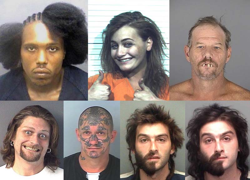 В Штатах регулярно публикуют фотографии арестованных, т.н. mug shots. 