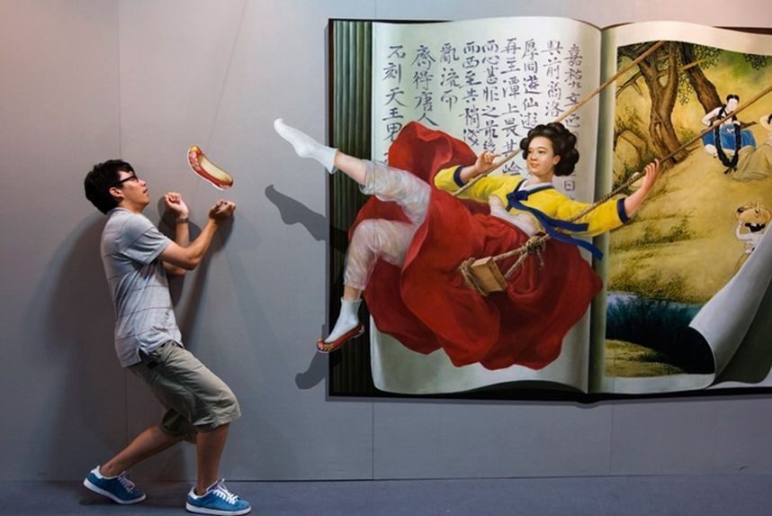 Фотография: Выставка 3D живописи на Magic Art Special Exhibition Of China 2012 №30 - BigPicture.ru