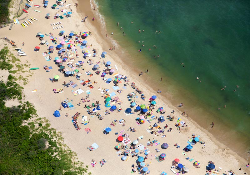 Фотография: Лето, пляж - вид сверху №11 - BigPicture.ru