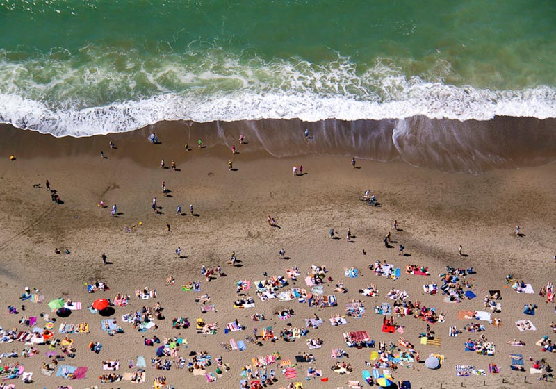 Фотография: Лето, пляж - вид сверху №18 - BigPicture.ru