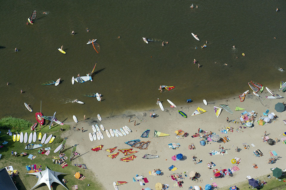 Фотография: Как выглядит пляжная Голландия с высоты птичьего полета №23 - BigPicture.ru