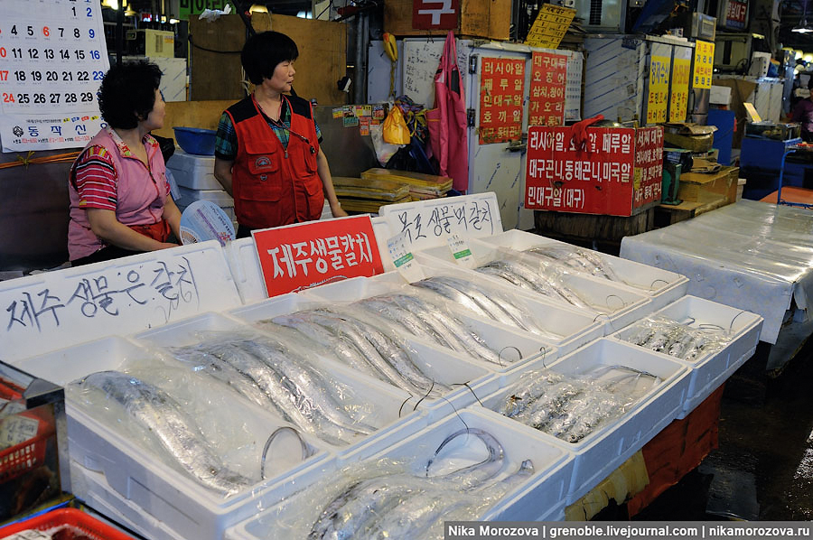 Фотография: Знаменитый рыбный рынок в Сеуле №39 - BigPicture.ru