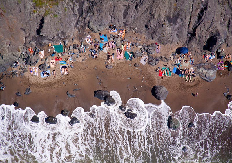 Фотография: Лето, пляж - вид сверху №7 - BigPicture.ru