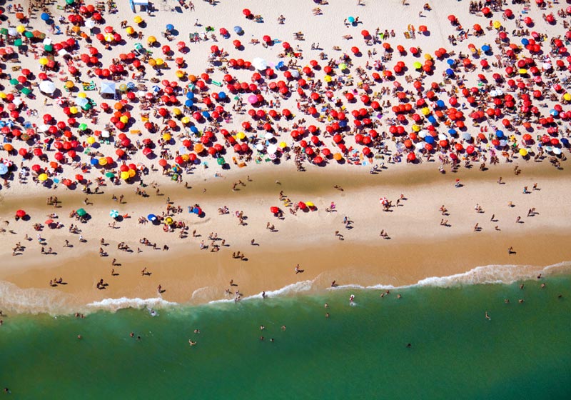 Фотография: Лето, пляж - вид сверху №8 - BigPicture.ru