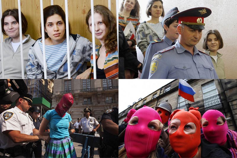 Фотография: Резонанс, вызванный приговором Pussy Riot №1 - BigPicture.ru