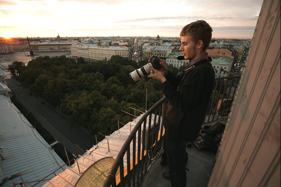 Фотография: Один день, летний: Крыши Петрограда №17 - BigPicture.ru