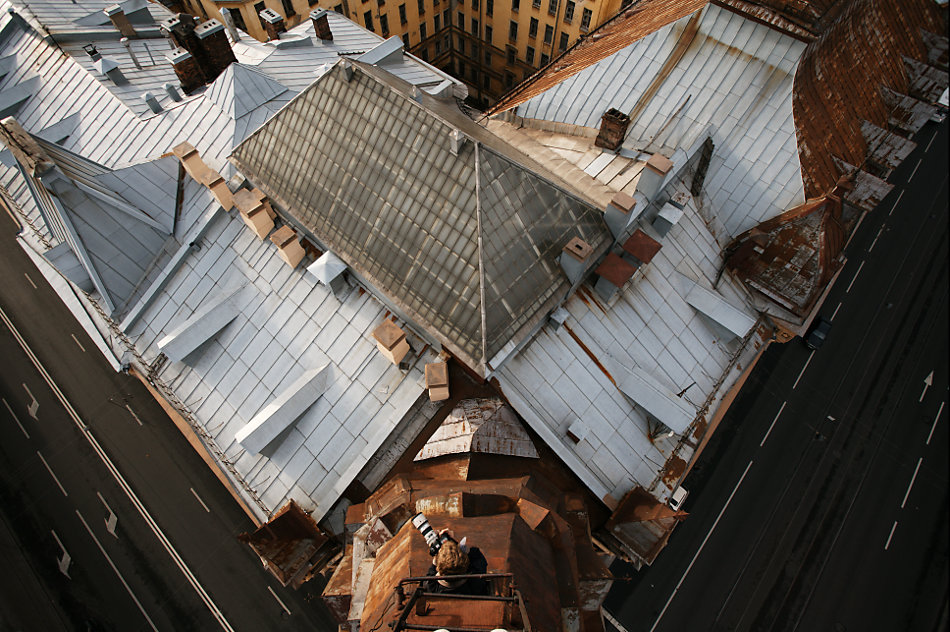 Фотография: Один день, летний: Крыши Петрограда №30 - BigPicture.ru
