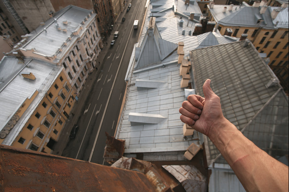 Фотография: Один день, летний: Крыши Петрограда №35 - BigPicture.ru