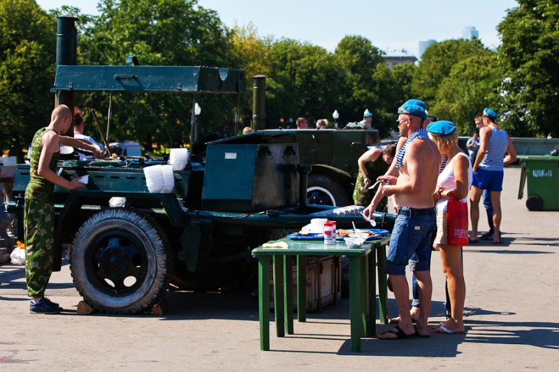 Фото в парке горького девушки