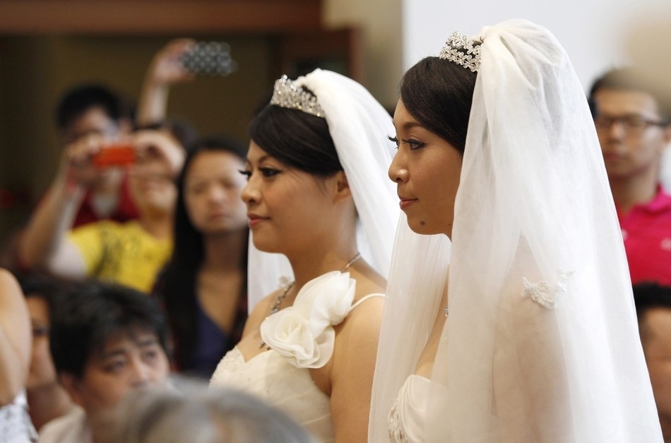 Фотография: На Тайване прошла первая однополая буддистская свадьба №5 - BigPicture.ru