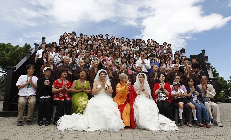 Фотография: На Тайване прошла первая однополая буддистская свадьба №13 - BigPicture.ru