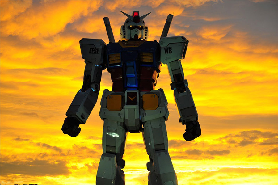 Фотография: 18-метровый робот Gundam в Японии №3 - BigPicture.ru