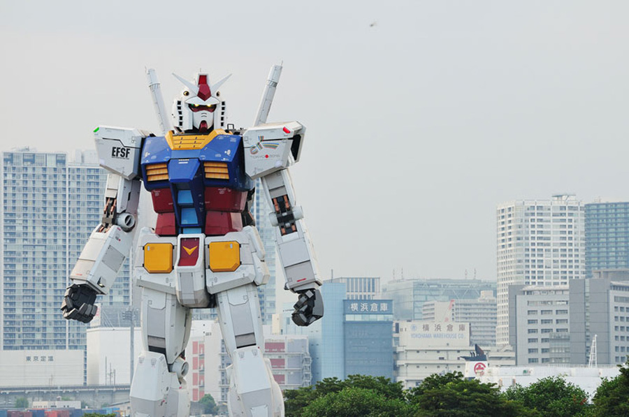 Фотография: 18-метровый робот Gundam в Японии №4 - BigPicture.ru