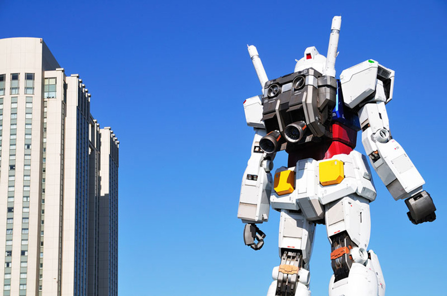 Фотография: 18-метровый робот Gundam в Японии №5 - BigPicture.ru