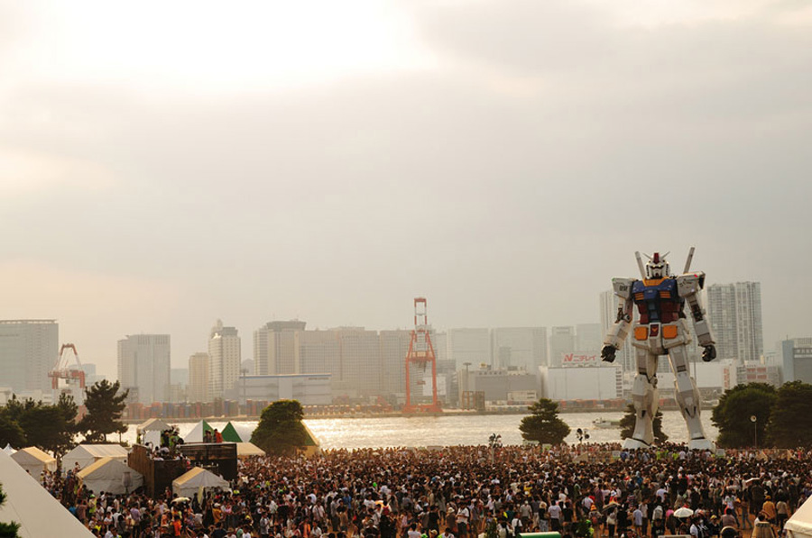 Фотография: 18-метровый робот Gundam в Японии №6 - BigPicture.ru