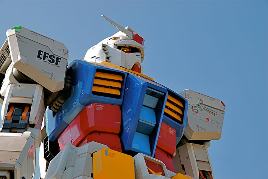 Фотография: 18-метровый робот Gundam в Японии №10 - BigPicture.ru
