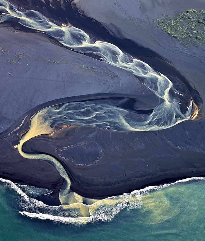 Фотография: Исландские реки - вид сверху №15 - BigPicture.ru