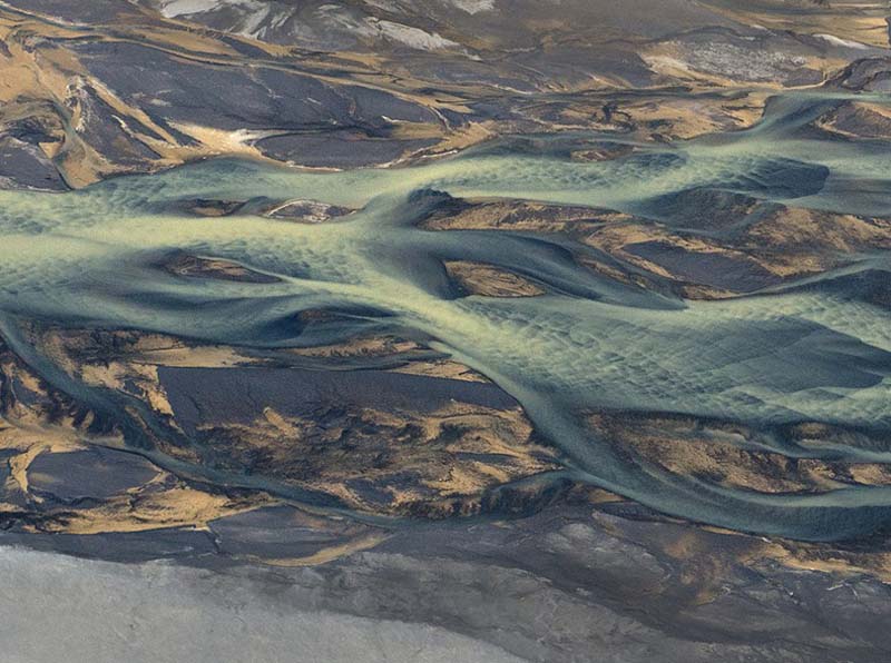 Фотография: Исландские реки - вид сверху №17 - BigPicture.ru